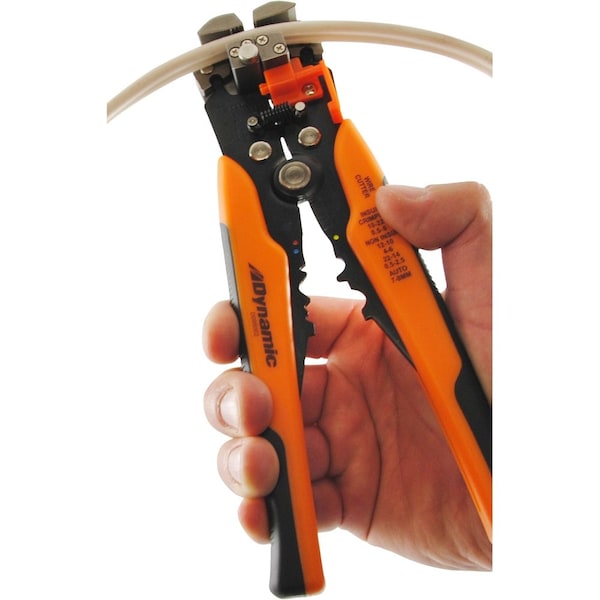 Tools Self-adjusting Wire Stripper, 8" Long, Strips 10-24 AWG Wire
